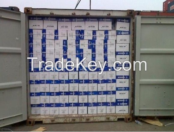 copy paper factory/stock lot 80g 75g 70g A4 copy paper