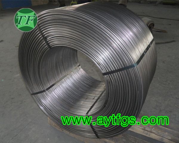 CaSi Cored Wire China Supplier/Calcium Silicon Cored Wire