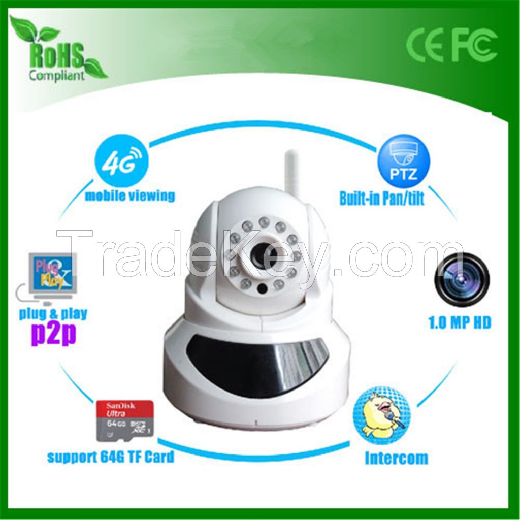 TC-IPH02W 720P wifi IP camera , P2P onvif SD storage