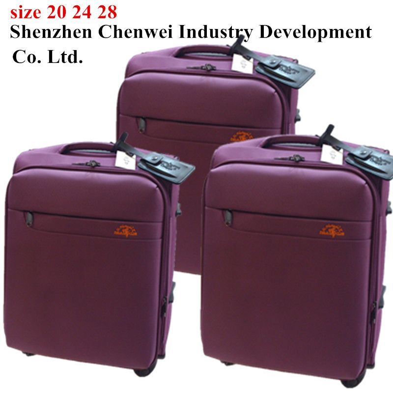 size 20 24 28 4 rolling wheels trolley suitcase