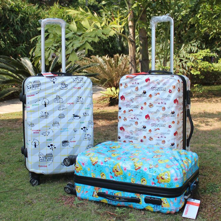 Greatful ABS+PC trolley quality luggages