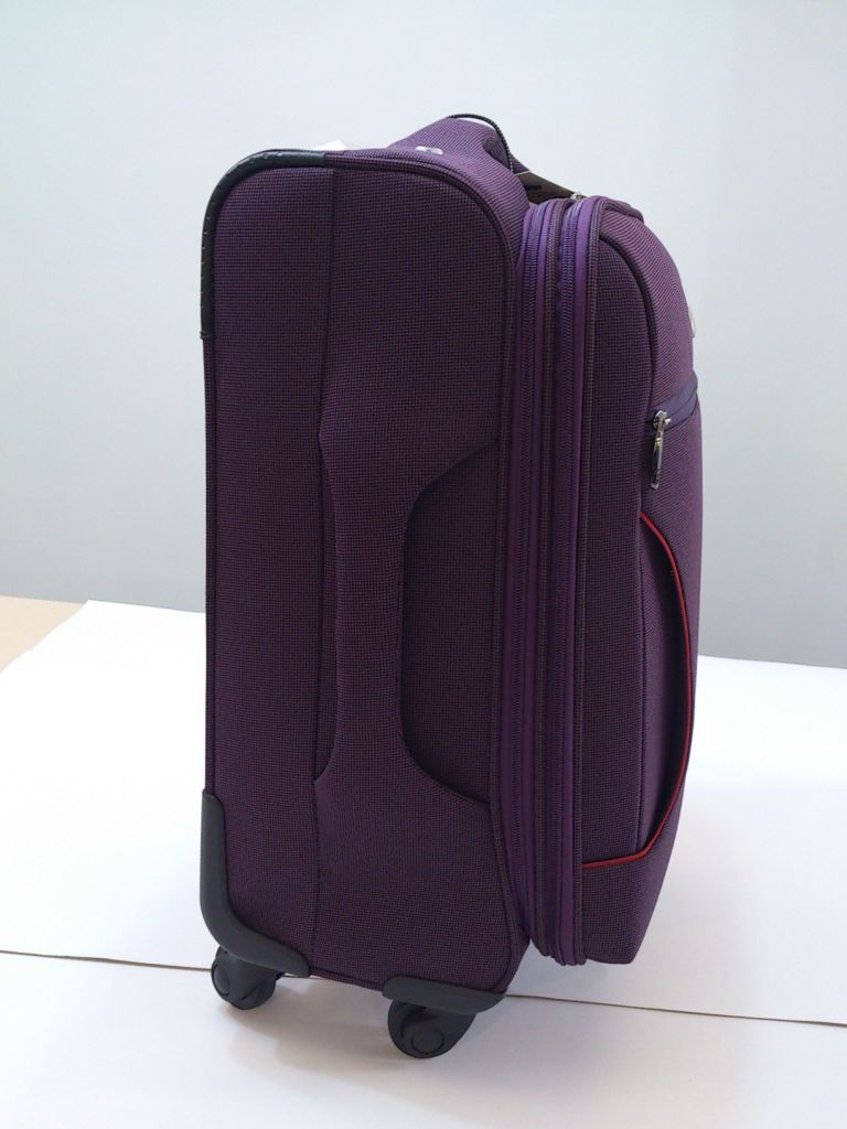 Hot sale nylon size 20 24 28 trolley luggage