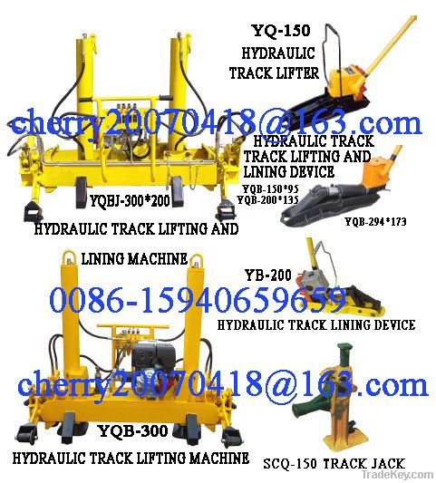 HYDRAULIC TRACK LIFTING AND LINING MACHINE