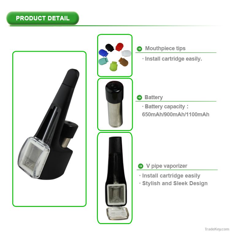 2014 USA V-pipe Palm Vaporizers, vaporizer pen