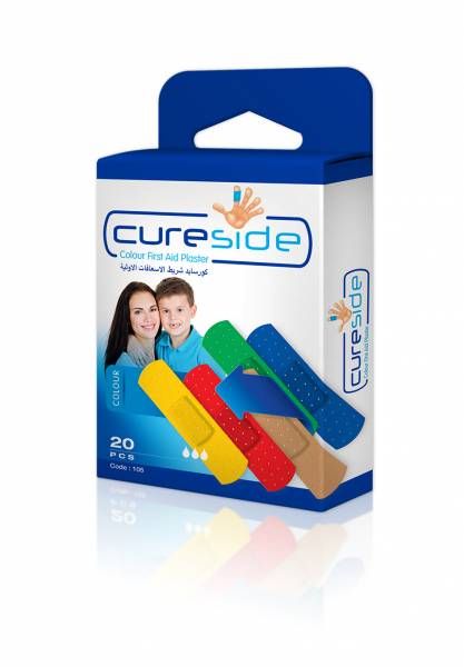 Cureside Colour First aid Plaster (PE)