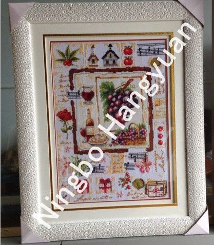 Cross stitch picture for house