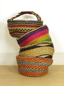 Seagrass Basket ( Bolga Basket Style) 