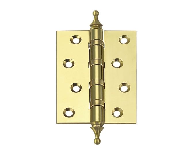 steel hinge with crown head GP finish, butt hinges and flag hinges available from china door hinge manufacturer