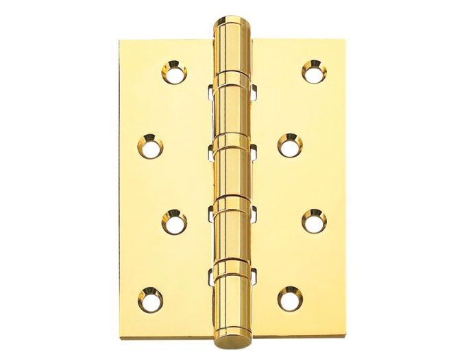 steel hinge with crown head GP finish, butt hinges and flag hinges available from china door hinge manufacturer