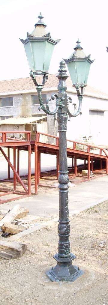 cast iron lamp post