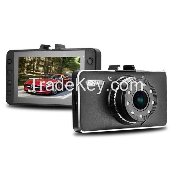 2016 driver recorder hd car dvr camera , 3.0 inch car camera with 170 w