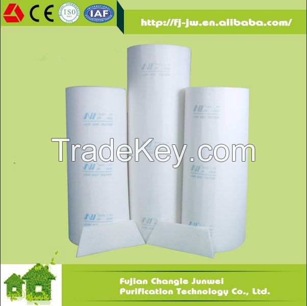 F5 Fire-retardant Filter Media Roll Ceiling FIlter for Spray Booth Filter EU5 Roof Filter