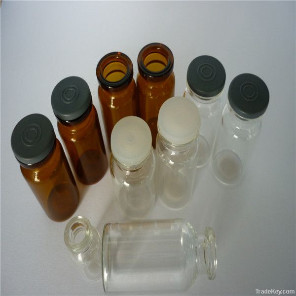 pharmacy borosilicate clear amber glass vials 10ml