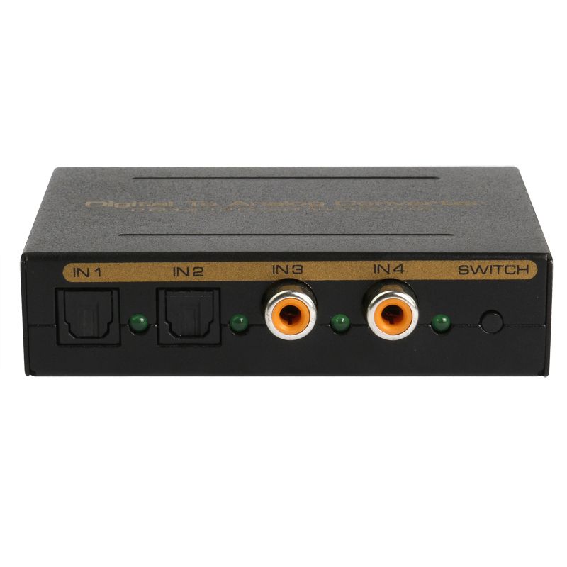 Digital to Analog Converter SPDIF 4x1 switcher