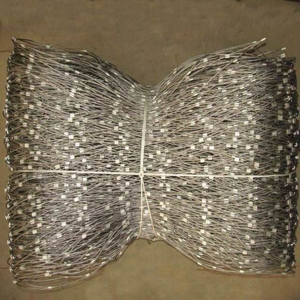 stainless steel wire cable mesh for zoo ,aviary,animal and enclosure