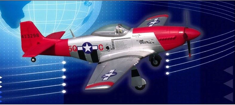 Brushless Lipo R/C aircraft ( P51)