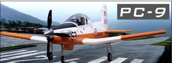 R/C model airplane PC-9