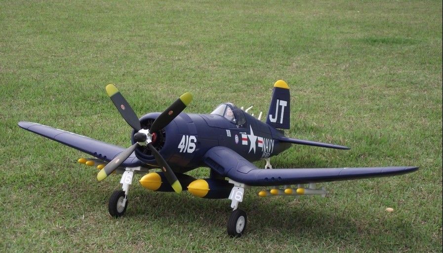 R/C giant scale warbird plane (F4U)