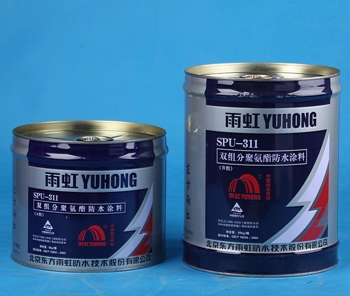 Two Components Polyurethane Waterproof Coating