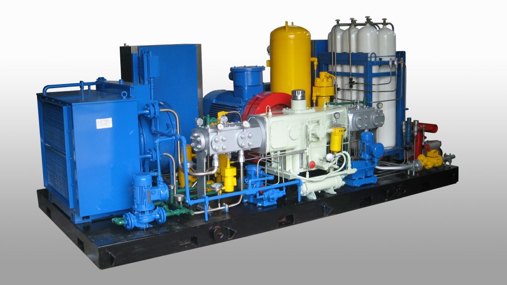 cng compressor skid