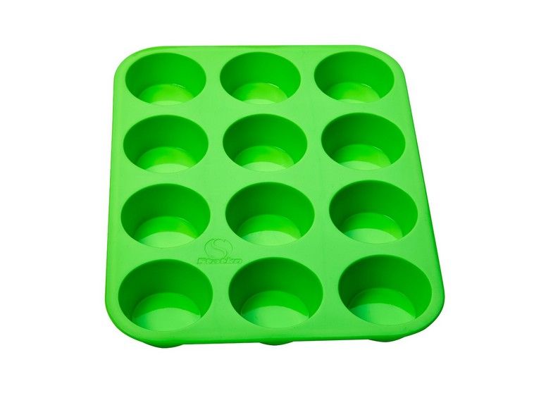 100% Food Grade Silicone Cupcake Baking Pan