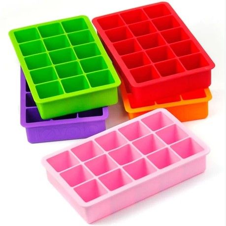 8 Cavity Silicone Jumbo Ice Cube Tray