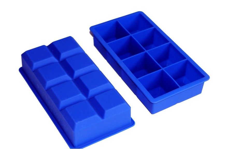 8 Cavity Silicone Jumbo Ice Cube Tray