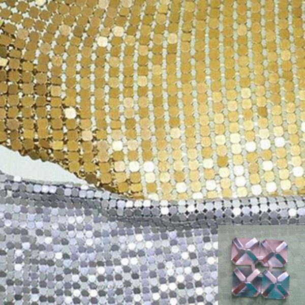 Fascinating metal cloth for decoration