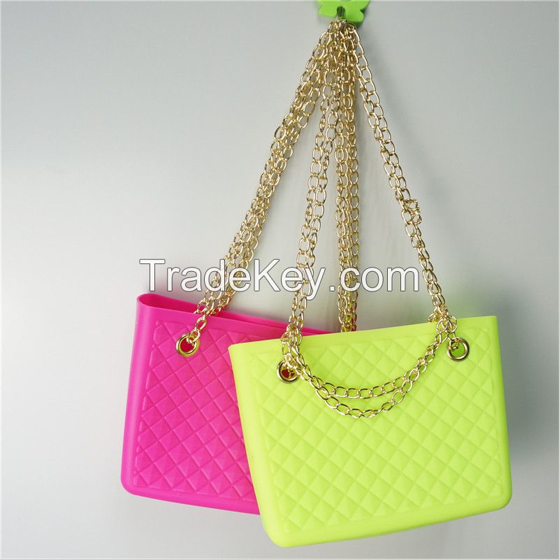 silicone 2014 New and Hot leisure sand seaside lady bag