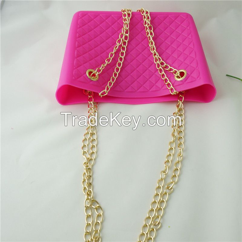 2014 New and Hot silicone leisure sand seaside lady bag