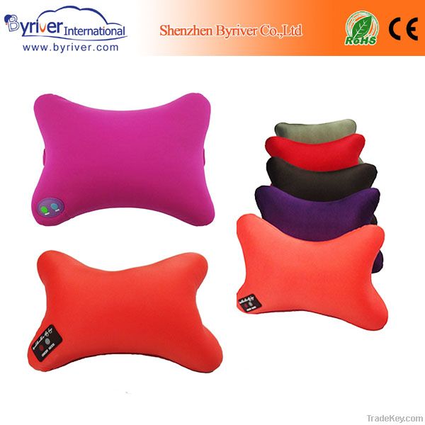 wholesale bone shape car/home/hotel/travel massage pillows