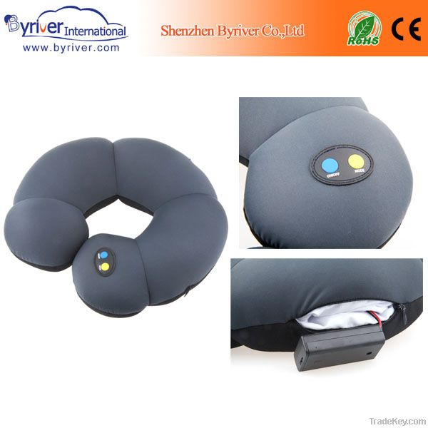 plush pillow Micro-fleece Music speaker bluetooth neck pillow