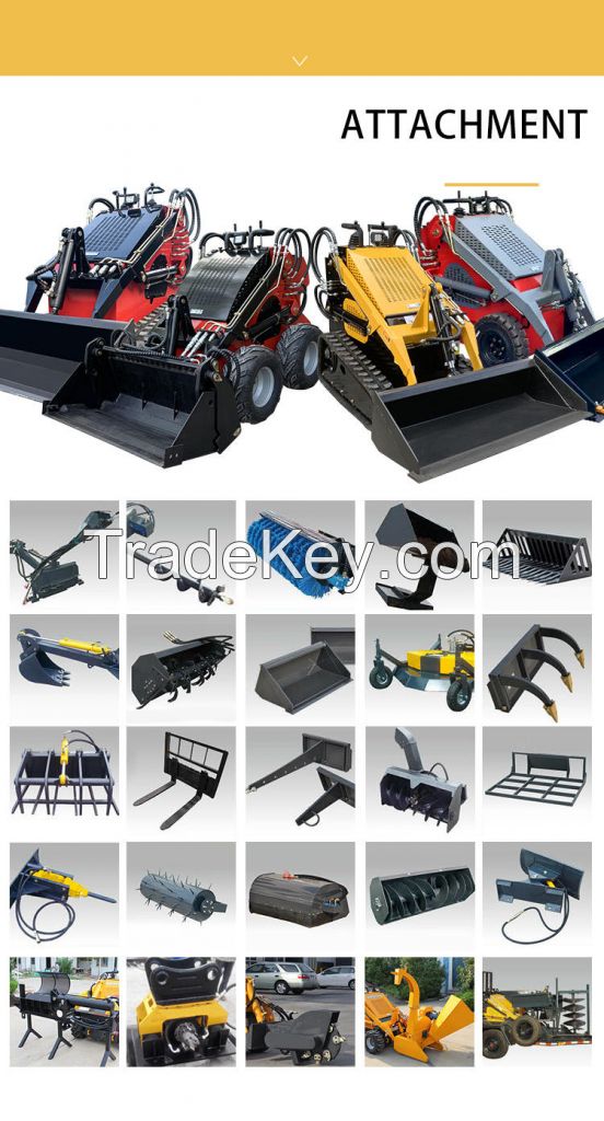 Skid steer truck