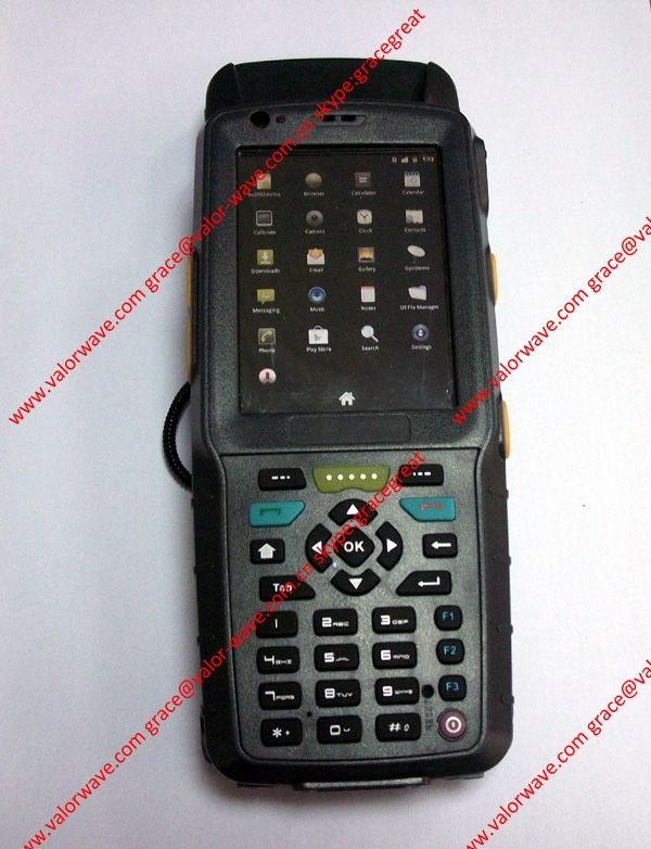 UHF Rugged Handheld with barcode scanner