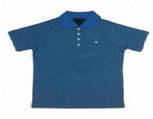 Men'sÃÂ Raglan SleeveÃÂ PoloShirtsÃÂ with Flat-knit Collar