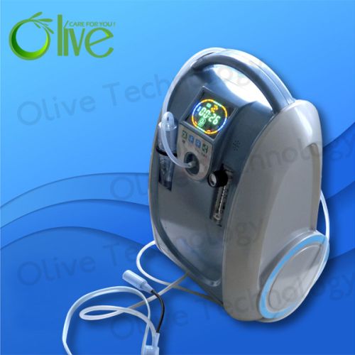 Portable oxygen concentrator with Battery and the Car adaptor 