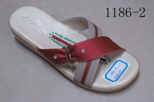 woman pu sole slipper, woman slipper