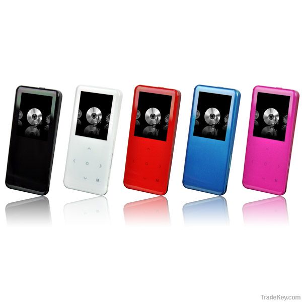 New Bluetooth MP4 Player Shiny Touch Keypad 1.8 Inch TFT Display