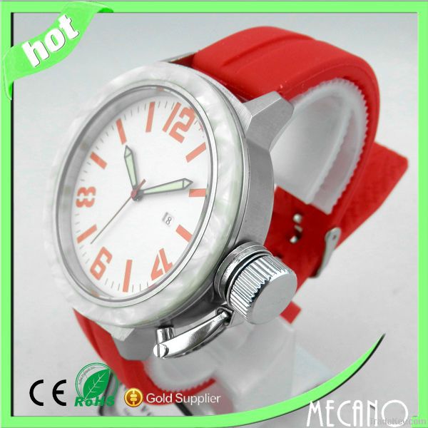 Fashion japan quartz stainless steel watch