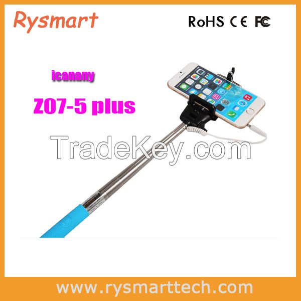 Audio Selfie Sticker Extended Monopod Z07-5 Plus