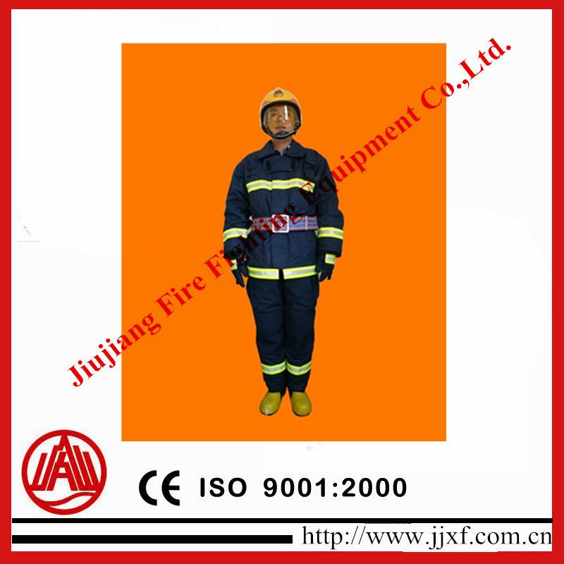 Nomex fire fighting suit with 3 layers