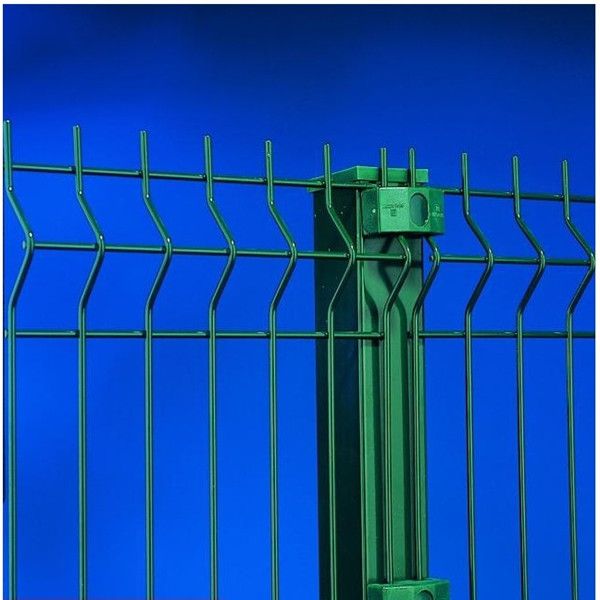 Certified PVC Coated Wire Mesh Steel Fence 