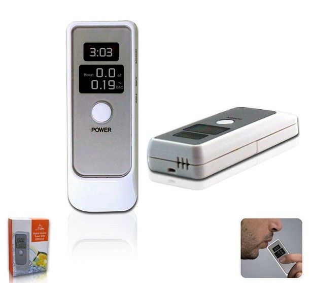 LCD Alcohol Tester Breathalyzer Breathalizer Breath Tester