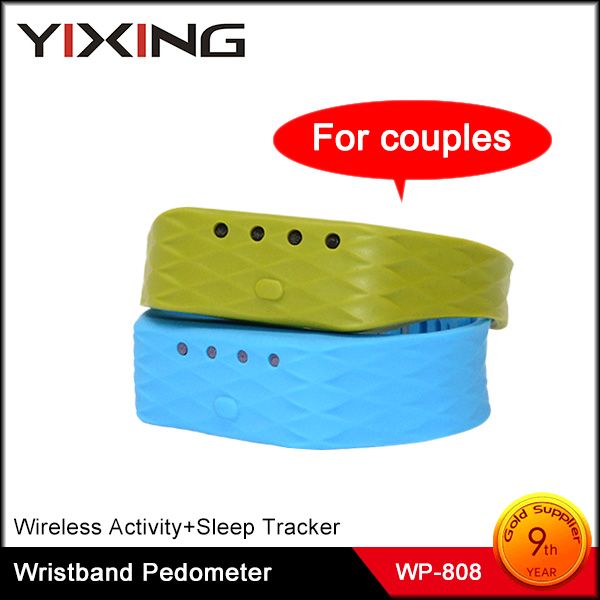 Accelerometer Bluetooth wrist band step counter