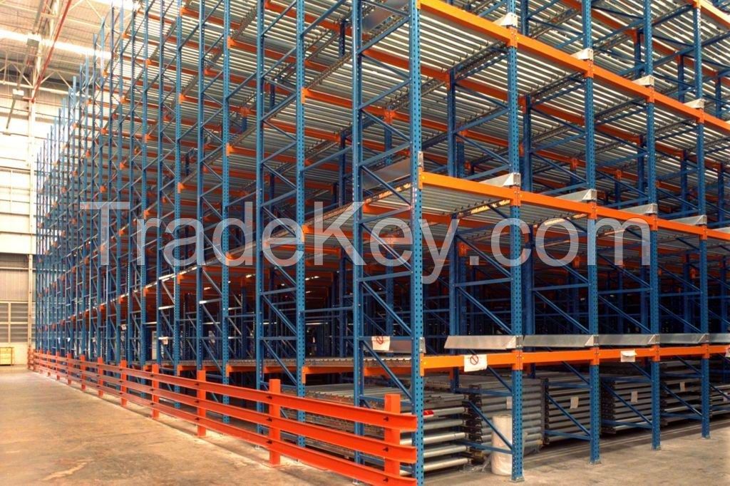 Carton Flow-through racking heavy duty racking system