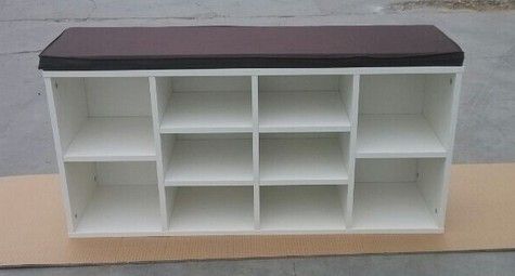 shoe racks simple designs with melamine MDF