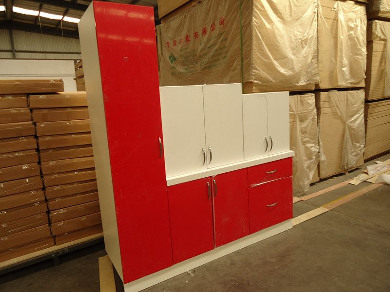 custom made modular high gloss kitchen cabinet