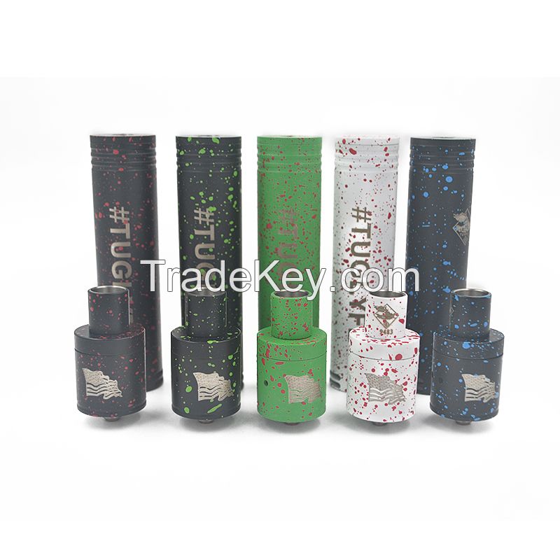 Tugboat Mod Kit with V2 RDA Tube Style Top Quality Tugboat Starter Kit 22mm Diameter