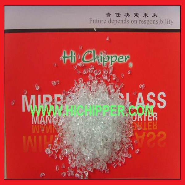 Crushed glass  without chemical for water purifier