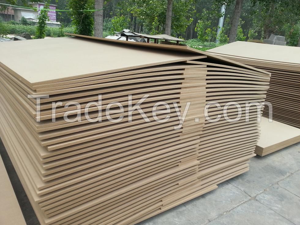 plain MDF/hdf board, melamine faced mdf board